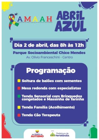 Prefeitura realiza operação especial para evento AMAAH Abril Azul no Pq. Socioambiental Chico Mendes