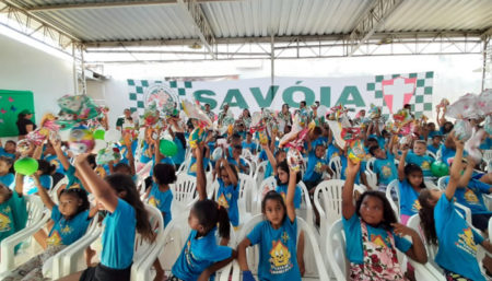 Campanha de Páscoa da Torcida Savóia Hortolândia