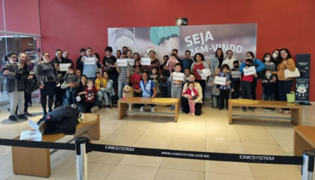 AMAAH-SP realiza 1º Cine Azul