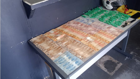 PM detém homem com grande quantidade de drogas e dinheiro no Santa Clara do Lago 