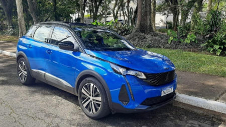 Na passarela o Peugeot 3008