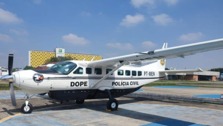 Aeronaves apreendidas do tráfico são usadas pela primeira vez no transporte de órgãos