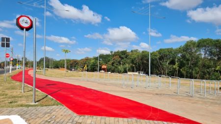 Parque Lago da Fé recebe últimos ajustes antes de inaugurar trecho de ampliação, nesta quinta (19/05)
