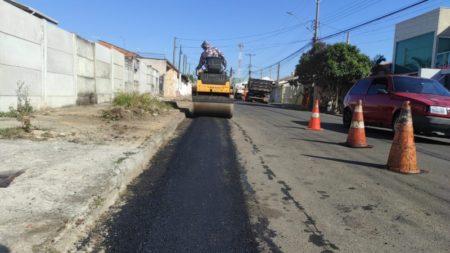 Nova etapa da Operação Tapa-Buraco atende diferentes regiões de Hortolândia