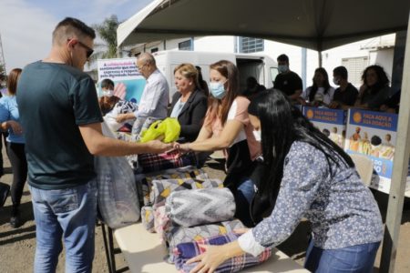 Dia “D” arrecada 4.300 peças de roupas e cobertores em Hortolândia