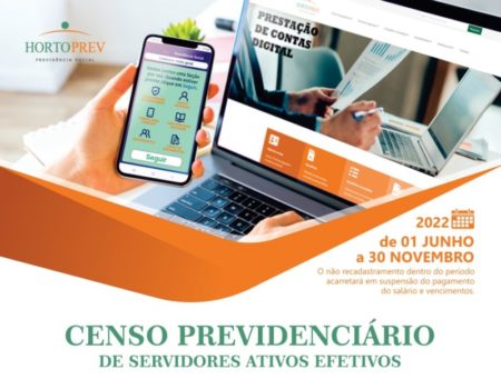 Censo do funcionalismo público municipal de Hortolândia começa nesta quarta-feira (01/06), avisa Hortoprev