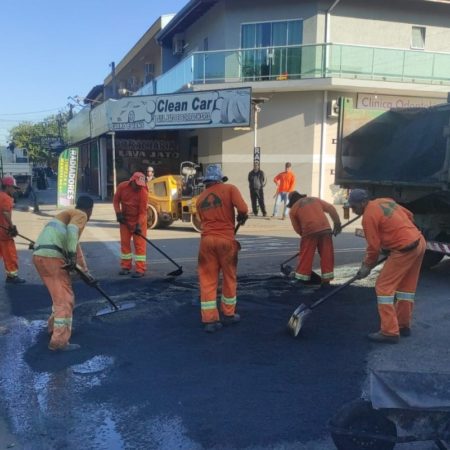 Etapa da Operação Tapa-Buraco é concluída em ruas próximas ao Hospital Mário Covas