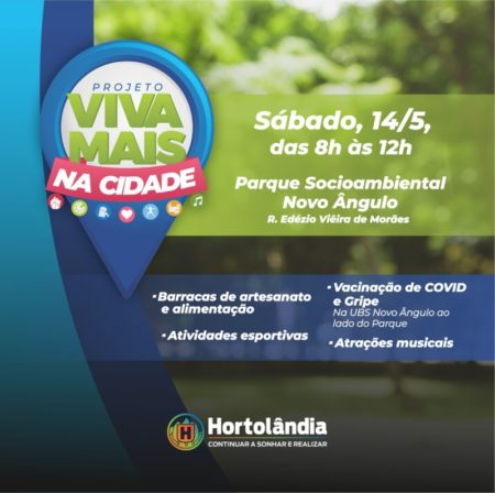 Novo Ângulo recebe Viva Mais, neste sábado (14/05)