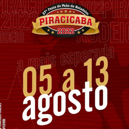 27ª Festa do Peão de Boiadeiro de Piracicaba está confirmada para o mês de agosto com grandes atrações