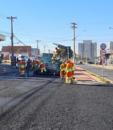 Prefeitura de Hortolândia conclui recape em uma das principais saídas para Sumaré