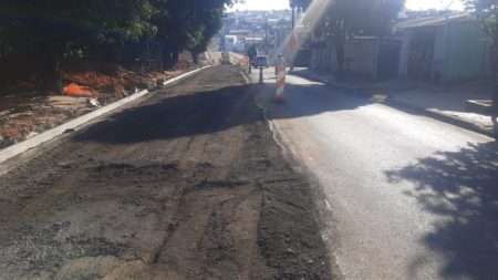 Itinerário do “Superviário”, Rua Flamboyant tem mais um trecho recapeado