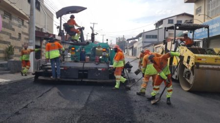 Começa recape em vias do Santa Rita e da Vila Real