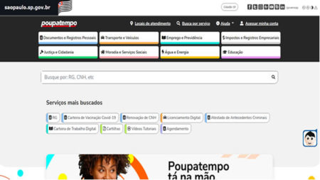 Poupatempo lança novo portal