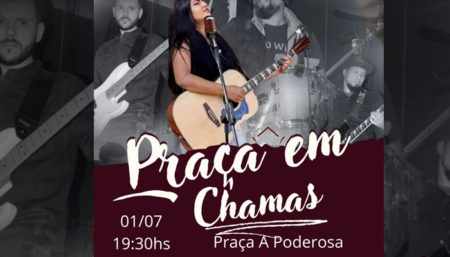 Movimento Gospel Praça em chamas acontece nesta sexta-feira