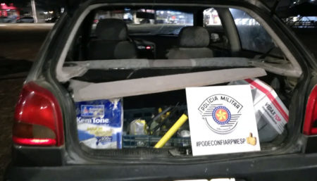 Homem furta carro e acaba preso ao tentar dar fuga da PM em Hortolândia 