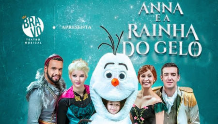 Campinas recebe o musical “Anna e a Rainha do gelo”
