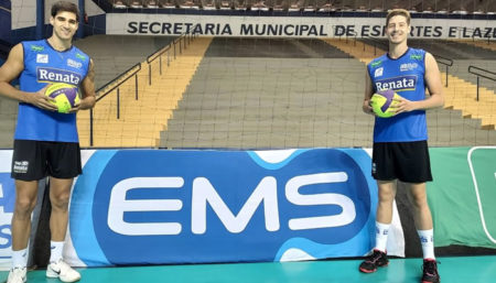 <strong>EMS é a nova patrocinadora oficial do Vôlei Renata</strong>