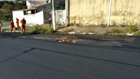 Recape em via do Jd. Santa Emília beneficia moradores e comércios