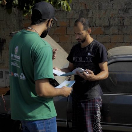 Programa “Agenda Verde” faz orientação ambiental com moradores do Jd. São Jorge