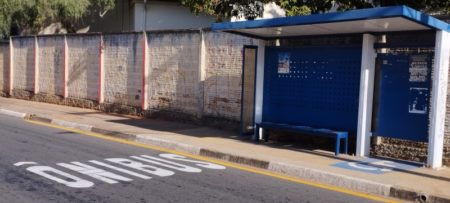 Em Hortolândia, vandalismo nos abrigos de ônibus é infração do código de posturas e sujeito à multa