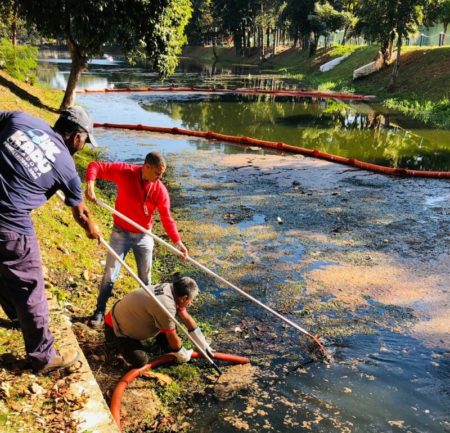 Prefeitura de Hortolândia intensifica vistoria na lagoa do Observatório Ambiental