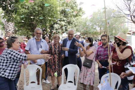Arraiá da Melhor Idade reúne cerca de 400 idosos em Hortolândia