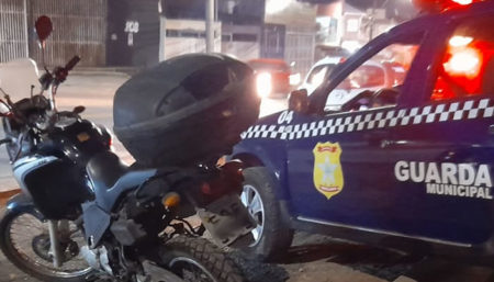 GM recupera moto roubada em Hortolândia