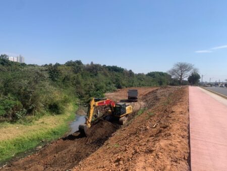 Complexo viário na região do Parque Santa Fé ganhará muro de contenção