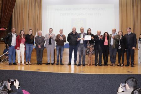 Hortolândia recebe premiação do programa “MunicípioVerdeAzul” por ações ambientais