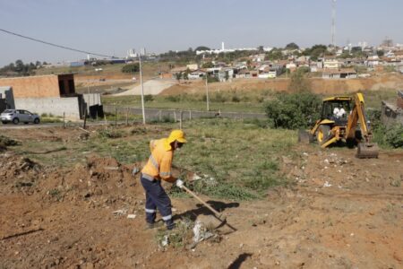 Hortolândia inicia construção de PEV na região do Jardim Estefânia