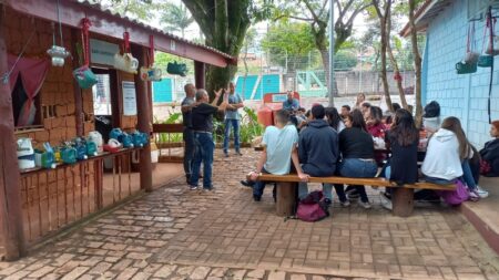 Parque Dorothy recebe visita de alunos da rede estadual de ensino