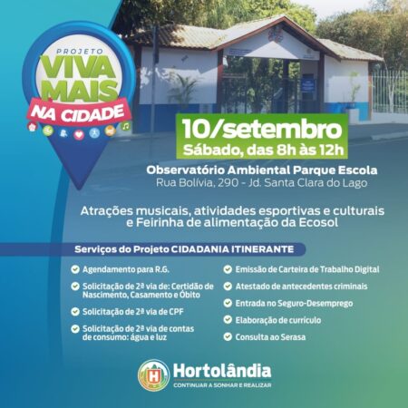 “Viva Mais” agita a manhã de sábado no Santa Clara do Lago