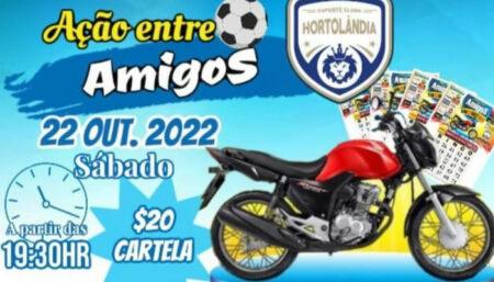 Futsal Hortolândia realiza bingo de uma moto neste sábado (22/10)