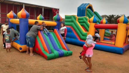 Dia das crianças: Projeto águia realiza grande festa na Vila São Pedro