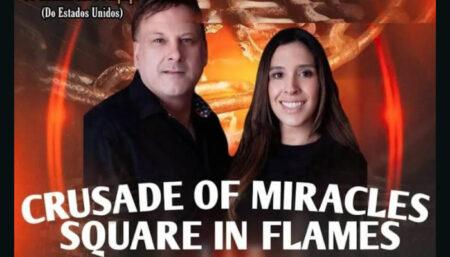 Praça em Chamas: Cruzada Evangelista em Hortolândia