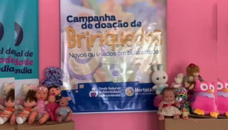 Fundo social de Hortolândia arrecada brinquedos
