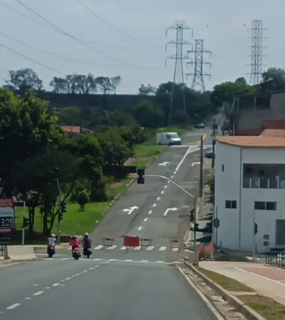 Vias do Jardim Minda recebem nova etapa de reforço e implantação de sinalização de solo