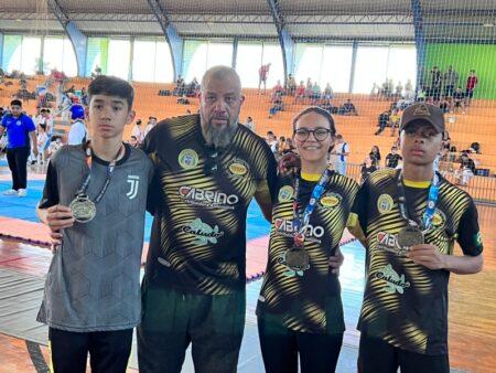 Time de taekwondo Hortolândia conquista três medalhas de ouro em competição oficial da Federação Paulista