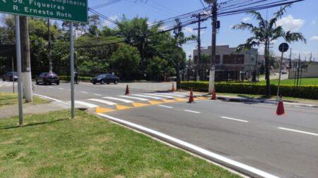 Prefeitura realiza ações para aumento da segurança viária no Pq. Ortolândia
