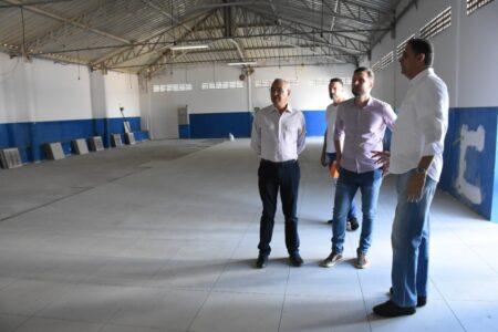 Reestruturação do Complexo Poliesportivo Nelson Cancian avança rapidamente