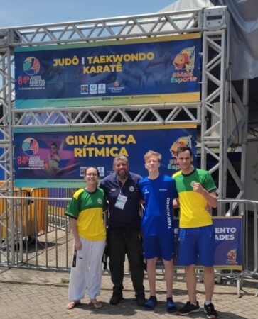 Atletas de taekwondo das Escolinhas Esportivas ficam nas 10 primeiras colocação nos Jogos Abertos