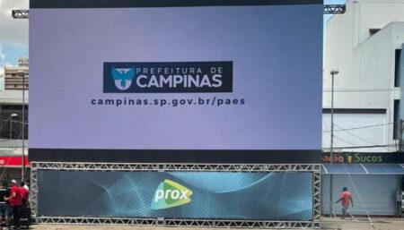 Telão no Largo do Rosário exibe estreia do Brasil na Copa, nesta quinta