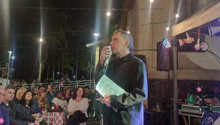 Cantor Arnaldo Antunes esteve em Hortolândia