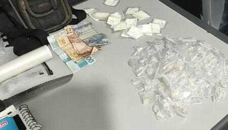 Casal é detido por tráfico de drogas no Jardim Amanda