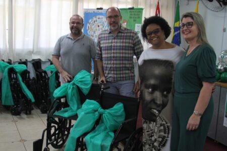 Escolas municipais de Hortolândia se mobilizam e conquistam oito cadeiras de rodas na campanha do “Lacre Solidário”