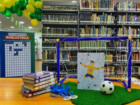 Biblioteca Municipal de Hortolândia promove desafio “Leitor bom de bola”, a partir desta sexta-feira (25/11)