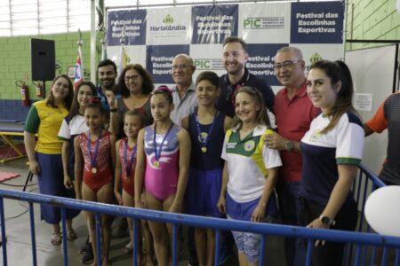 Festival de ginástica artística reúne cerca de 300 atletas na despedida das atividades de 2022