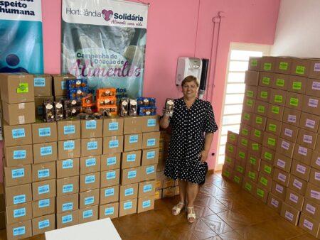 Fundo Social de Solidariedade de Hortolândia recebe doação da Casa Bauducco e EMS