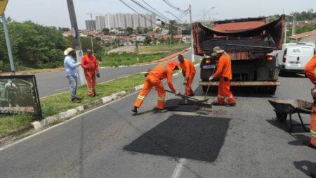 Operação Tapa-Buraco é concluída em ruas e avenidas de quatro bairros de Hortolândia