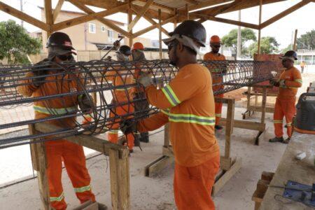 Construção do Viaduto do Jd. Nova Europa avança em Hortolândia